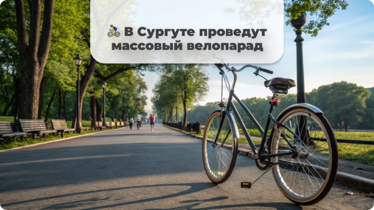 🚴‍♂ В Сургуте проведут массовый велопарад