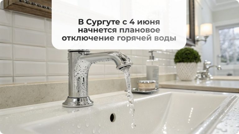 С 4 июня в Сургуте стартует ежегодное плановое отключение горячего водоснабжения в многоквартирных домах. Об этом сообщили в пресс-службе городской администрации.